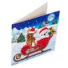 CCK-XM38: Sled Characters Crystal Card Kit - Animal Club International view 2