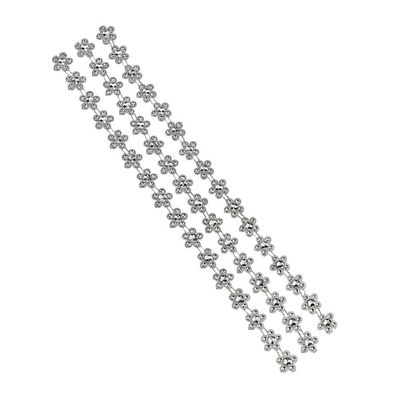 Homeford Diamond Flower Stickers, 5/8-Inch, 3-Strips