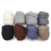 Artec360 8 Pack Needle Felting Wool Roving Total 2.8 OZ Merino Wool 70S (19 Microns) Eco-Friendly Super Soft Natural (o) view 1