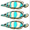 Set 3 Pcs Mini Small Fish Underwater Ocean Sea Life Animal Iron On Patches Cartoon Kids Sew On Appliques Embroidered Patch Badge Decorate Repair Patches Baby Clothes (01) view 1