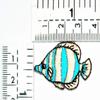 Set 3 Pcs Mini Small Fish Underwater Ocean Sea Life Animal Iron On Patches Cartoon Kids Sew On Appliques Embroidered Patch Badge Decorate Repair Patches Baby Clothes (01) view 2