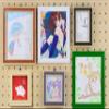 (Daigaku) Large Frame Mini Colored Paper (Sunmatsuan) Frame, Black 7910 view 3