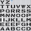 10" Alphabet Stencil Kit Parking Lot Stencil Pavement Marking Stencil view 1