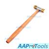 AAProTools Dual Head Jewelers Hammer Nylon and Brass Heads Crafting Forming view 2