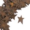 100 Rusty Tin Star Cutouts 1" Primitive Metal Stars for Crafts & Dcor view 1
