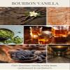 Eco Candle Co. Recycled Candle, Bourbon Vanilla, 6 oz. - Scents of Bourbon, Vanilla, Tonka Bean, Cedarwood, & Cardamom - 100% Soy Wax, No Lead, Kraft Paper Label & Lid, Hand Poured, Midwest Soybeans view 2