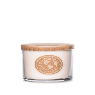 Eco Candle Co. Recycled Candle, Lovely, 6 oz. - Scents of Lavender, Rosewood, Orchid, Bergamot, Cedarwood, & Musk - 100% Soy Wax, No Lead, Kraft Paper Label & Lid, Hand Poured, Midwest Grown Soybeans