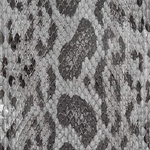 Anaconda Skin Glazed Grey (1" x 1" Swatch)