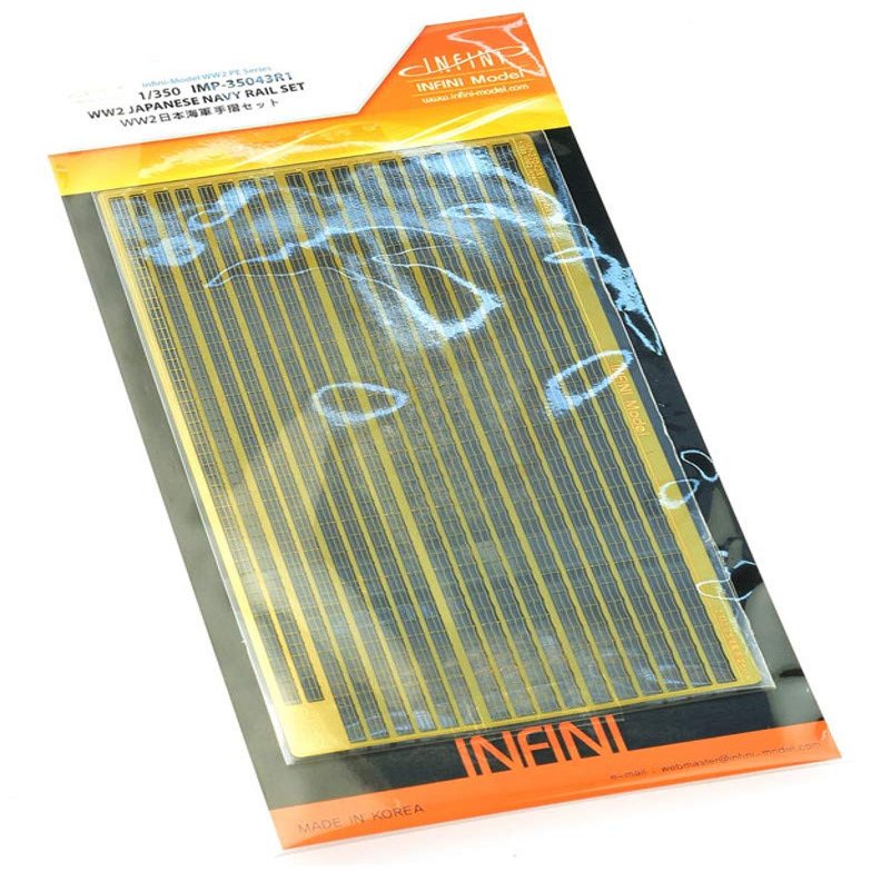 Infini Model IMP3543 1/350 IMP Series Japanese Navy Handrail Plastic Model Parts