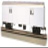 Bachmann Trains - 72' Smooth-Side Baggage Car - Painted, UNLETTERED - Aluminum - HO Scale view 1
