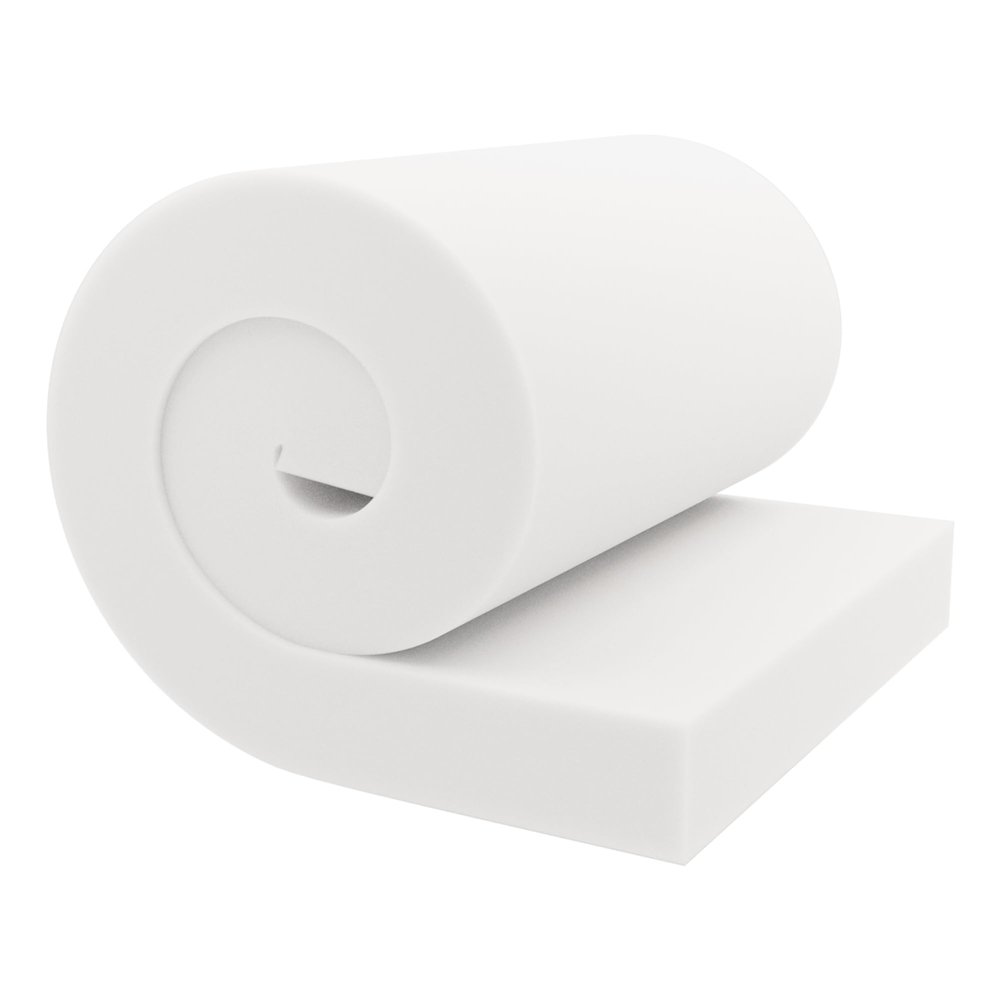 GoTo Foam 5" Height x 21" Width x 75" Length 44ILD (Firm) Upholstery Cushion Made in USA
