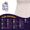 THE MARDI GRAS KREWE - Beads Necklaces Mardi Gras 72 Pack, 6 Dozen 33" 7mm - Party Favors, Parades, Bulk Decorations, Costumes, Festivals, Events - White Pearl view 3