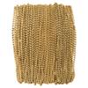 THE MARDI GRAS KREWE - Beads Necklaces Mardi Gras 72 Pack, 6 Dozen 33" 7mm - Party Favors, Parades, Bulk Decorations, Costumes, Festivals, Events - Gold view 1