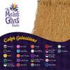 THE MARDI GRAS KREWE - Beads Necklaces Mardi Gras 72 Pack, 6 Dozen 33" 7mm - Party Favors, Parades, Bulk Decorations, Costumes, Festivals, Events - Gold view 3