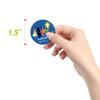 1200 Christian Prayer Faith Bible Verse Stickers in 16 Designs with Perforation Line (Each Measures 1.5" in Diameter) view 4