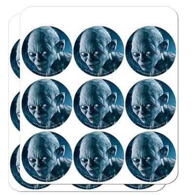 The Lord of The Rings Gollum Character Planner Calendar Scrapbooking Crafting Stickers