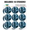 The Lord of The Rings Gollum Character Planner Calendar Scrapbooking Crafting Stickers view 3