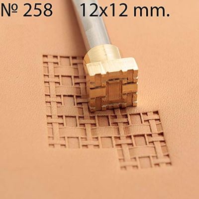 Leather Working Tools Carving Punches Stamp Craft Saddle Brass #258