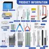 WMYCONGCONG 80 PCS Model Tools Kit Modeler Basic Tools Hobby Building Tools Kit for Gundam Buildings Cars Airplanes Model Assemble Building Repairing and Fixing view 2