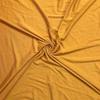 FabricLA Cotton Spandex Jersey Knit Fabric by The Yard 12OZ - 58/60" Inches (150 CM) Wide - Ultra Soft Cotton Spandex Blend - Use Our 4 Way Stretch Knit Fabric for Clothing - Mustard, 1 Yard view 1
