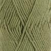 100% Cotton Knitting and Crochet Yarn, 4 or Medium, Aran Weight, Drops Paris, 1.8 oz 82 Yards per Ball (25 Moss Green) view 1