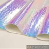 Fabric Empire Vinyl Upholstery Embossed Crocodile Hologram Glossy Holographic Fabric Material Light Blue 54" Wide Sold by The Yard view 2