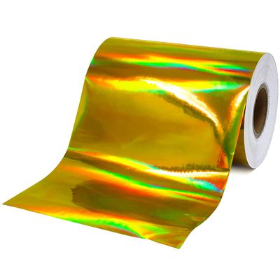 DECO65 Holographic Gold Chrome Adhesive Craft Vinyl (30ft x 1ft)
