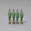Thomas Gunn Miniatures World War 2 Pacific RS044B 4 Piece Australian Infantry At Attention 1:30 Scale Pewter view 1