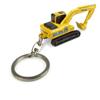 Universal Hobbies Komatsu HB205LC Hybrid Yellow Metal Keychain Ring UH5853 view 1