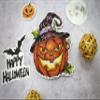 Halloween Pumpkin - Counted Cross-Stitch Double-Sided kit on The Plastic Canvas. MP Studia view 3
