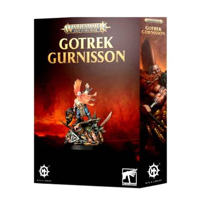 Games Workshop - Warhammer Age of Sigmar - Gotrek Gurnison, Black