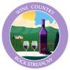 Vinyard - Wine Country - Rock Stream, New York 3.5" DIY Stick On Vinyl Decal Vacation Adventure Theme Novelty Applique view 1