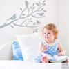Birds on Tree Branch Nursery Stencil, Home Nursery Wall Decor & Art Craft Stencil, Reusable Mylar Stencil for Painting Walls, Floors, Fabrics and Furniture (XL/ 21.2X30" / 54X76CM) view 1