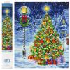 DIAMOND DOTZ Oh Christmas Tree Diamond Painting Kits for Adults - Diamond Art Kits a Relaxing Creative Craft Kit with Dotz Gems 26.4x26.4 view 1