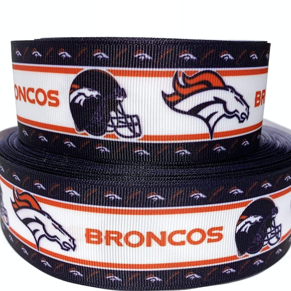 Grosgrain Ribbon 3" Football Sports Football Sports - B2C - Team Printed - Per Yard