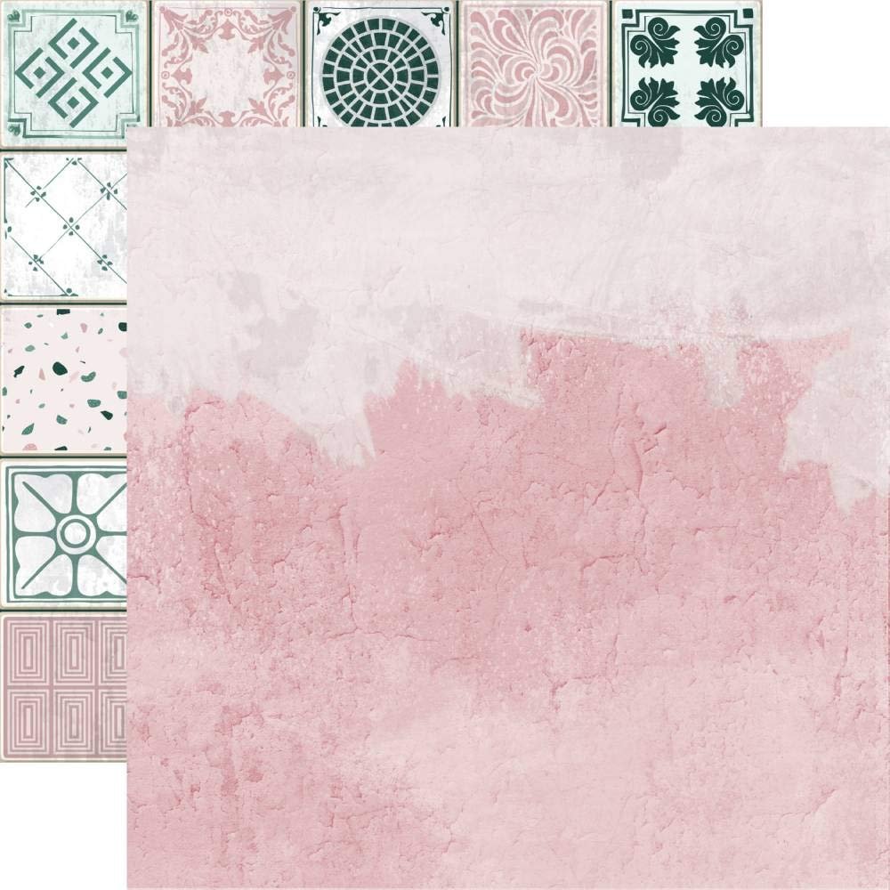 KAISERCRAFT PTY LTD (3PL) Lily & Moss PAPER12 PLAST, Pink Plaster
