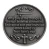 Sterling Gifts St Michael Coins Protect Us for Military Armed Services Police Law Enforcement view 2