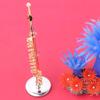 11cm Miniature Gold Flute Model, Mini Gold Flute Instrument Model with Storage Box for Desk Shelf Decor Ornaments Gift Idea view 4