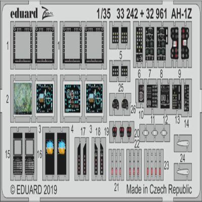 Eduard Photoetch Zoom 1:32 - AH-1Z