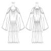 McCall's Sewing Pattern MP236 / M7468 - Misses' Cold-Shoulder Tunic and Dress, Size: A5 (6-8-10-12-14) view 2