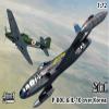 Sword 1/72 US Air Force P-80 C vs North Korean Army Il-10 2 in 1 Plastic Model SWD72128 view 1