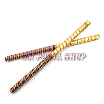 Designer Dandiya Sticks in Wood - Om Pooja Shop