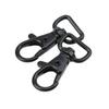 COTOWIN 1/2" Curved Lobster Clasps Swivel Trigger Clips Snap,Pack of 20 (Black) view 1