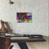 Epic Graffiti 'Bitcoin Color' Canvas Wall Art, 12"x12" view 3