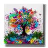 Epic Graffiti 'Kaleidoscope Tree White' Canvas Wall Art, 12"x12" view 1