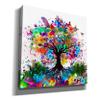 Epic Graffiti 'Kaleidoscope Tree White' Canvas Wall Art, 18"x18" view 2