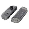 eXtremeRate Transparent Clear Joycon Handheld Controller Housing (D-Pad Version) w/Full Set Buttons, DIY Replacement Shell Case for Nintendo Switch & Switch OLED Joy-Con Console Shell NOT Included view 3