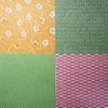 Daiyo, Four Packs of 100 Sheets Japanese Origami Paper Chiyogami Paper Folding Paper Kimono Pattern Made in Japan view 2