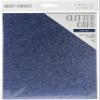 Craft Perfect Glitter Cardstock 8.5"X11"-Cobalt Blue view 1