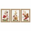 Vervaco Miniature counted cross stitch kit Autumn idyll set of 3, DIY view 1